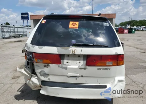 2004 Honda Odyssey Ex from USA, damaged, VIN 5FNRL18644B029571